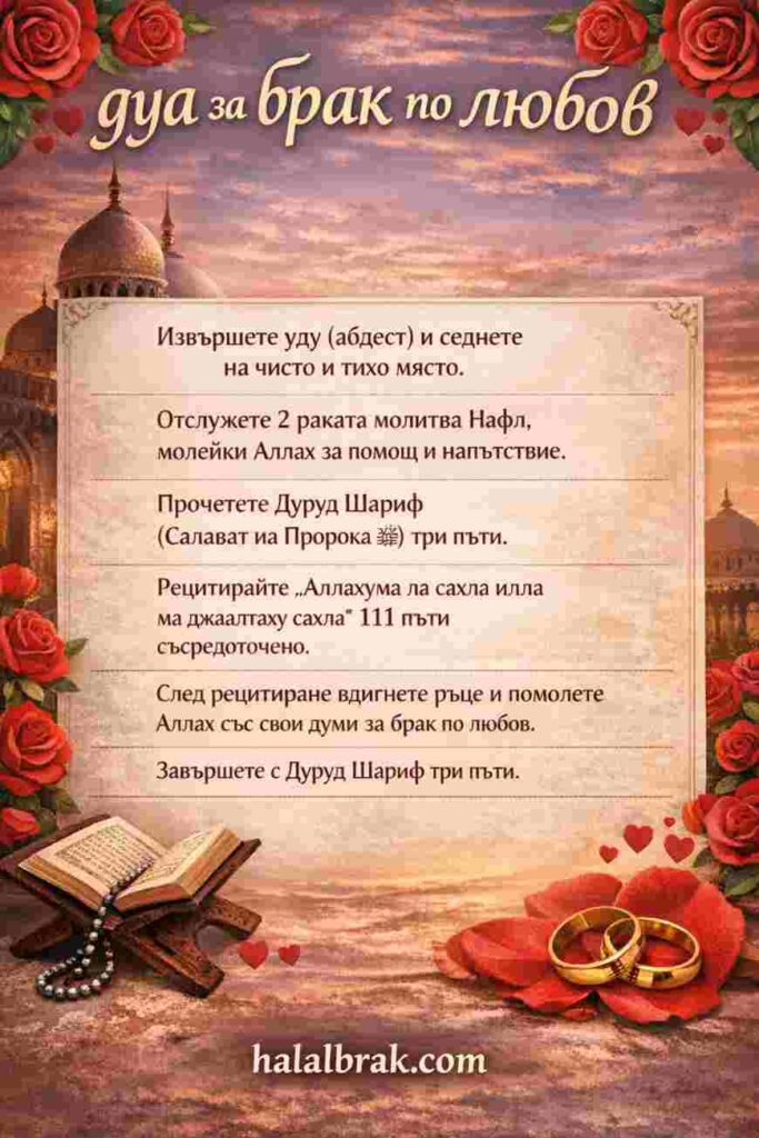 дуа за брак по любов